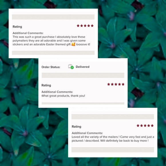 40 Poly Mailers, Shipping Envelopes Variety Mystery Bundle PRICE IS FIRM - Picture 2 of 2